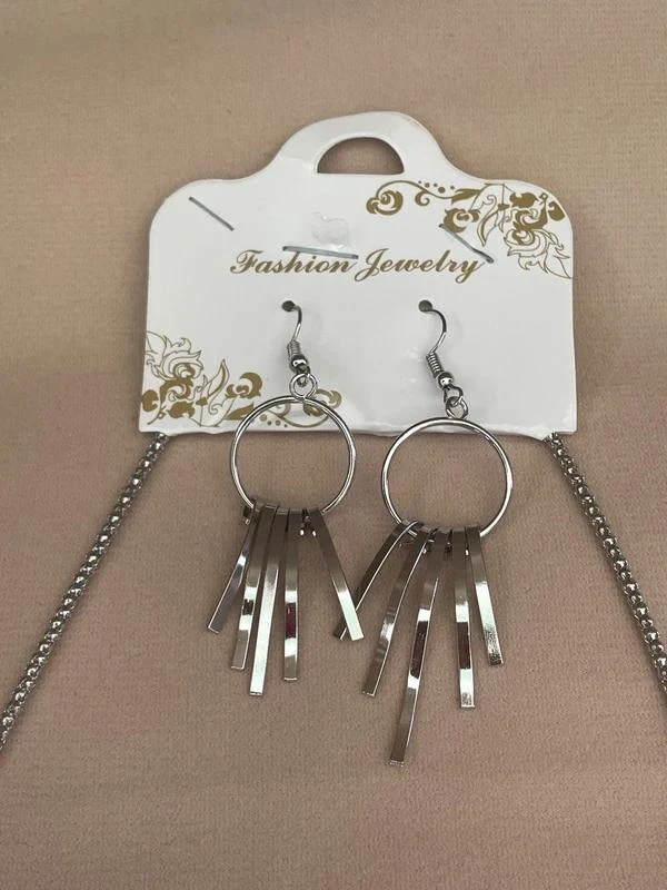 Pebble necklace and matching earrings – photo 2